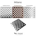 thumbnail image 3 of Rejilla de Drenaje Oasi Milano 9.5 cm Acero Inoxidable Bronce, 3 of 7