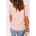 thumbnail image 2 of POGLIP Women's Pink These Boots Are Made For Walkin' Graphic Print Short Sleeve Tee, 2 of 6