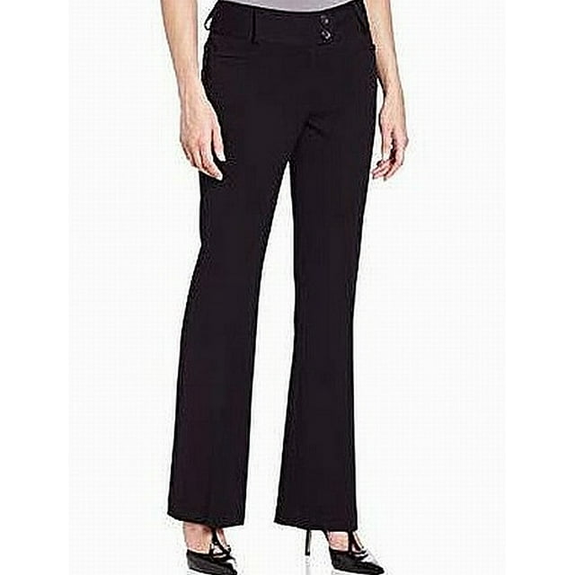 Rafaella Pantalon à Jambe Bottillon en Gabardine à Coupe Galbée pour Femmes