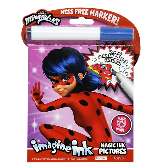 Miraculous Ladybug Imagine Ink Magic Ink Pictures