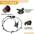thumbnail image 4 of Unique Bargains ABS Wheel Speed Sensor No.6G9T2C054BAS Rear Right ABS Sensor Set Anti-lock Braking System Sensor for Ford Focus Mondeo 2006-2013, 4 of 7