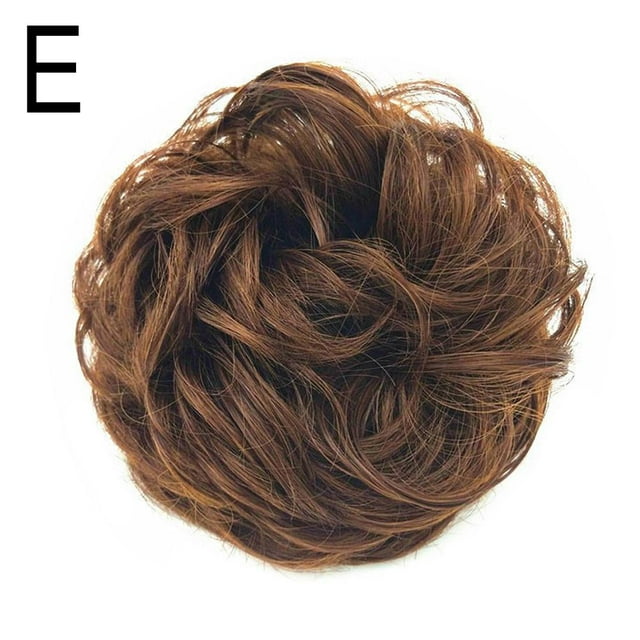 Chignon Désordonné Pièce Chouchou Faux Cheveux Naturels U3Y1