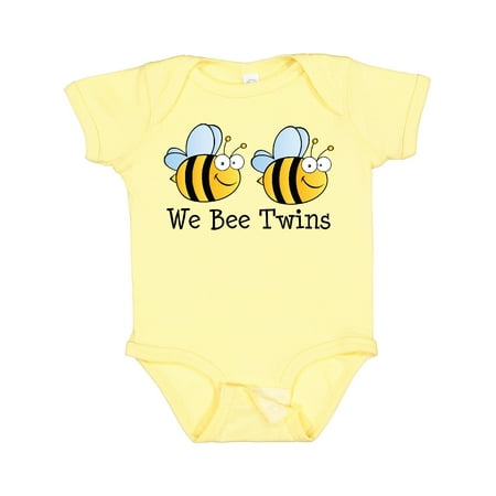 

Inktastic We Bee Twins Gift Baby Boy or Baby Girl Bodysuit