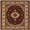 Rouge, variante sur Rug Branch Majestic Collection Tapis oriental traditionnel