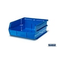 thumbnail image 3 of Triton Products® LocBin 8-Piece Wall Storage Unit with 10-7/8"L x 11"W x 5"H Interlocking Poly Bins, 6ct, Wall Mount Rails 8-3/4"L with Hardware, 2pk, 3 of 7