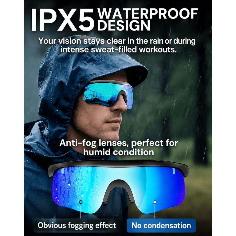 COSJM Bluetooth Smart Sunglasses with Open-Ear Audio photo 8