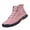 Pink_002, variant on Domuza Hand Stitched Leather Men's Chukka Ankle Boots, Classic Lace-Up Mid Top Casual Shoes, Built-In Arch Support Wide Toe Design, Waterproof Non-Slip Durable Sneakers Yellow 5.5 (EU-36)