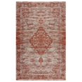 thumbnail image 1 of LR Home JEWEL81035RUS5070 5 x 7 ft. Jewel Lively Victorian Indoor Area Rug, Rust, 1 of 1