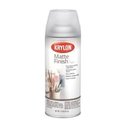 Krylon Matte Finish Spray Coating, Matte, Clear, 11 oz