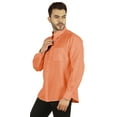 thumbnail image 4 of Bestman Long Sleeve Cotton Flex Shirt For Mens Button Down W/ Patch Pocket Office Wear, 4 of 7