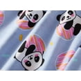 thumbnail image 6 of Beezizac Cute Panda & Donut Pajama Set for Girls Cotton Blend Tee & Pants Set Summer Outfit Nighty Size 8, 6 of 7