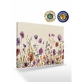 thumbnail image 2 of Purple Red Spring Floral Wall Art for Living Room,Canvas Picture Wall Decor for Bathroom Bedroom,Watercolor Botanical Summer Flowers Painting Artwork for Office Hallway Dining Room Decor 24"x32", 2 of 8