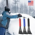 thumbnail image 5 of Ice Scraper for Car Windshield Plastic Snow Frost Ice Removal Tool with Foam Handle for Cars Trucks Window, 5 of 16