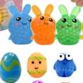 thumbnail image 2 of Huevos de Pascua coloridos Conejo duradero en bola para niños para favores de fiesta Regalo para niños Ndcxsfigh libre de BPA, 2 of 7