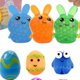 thumbnail image 2 of Coloridos coches modelan huevos de Pascua duraderos con juguetes en el interior para niños (apretar rabino Ehuebsd libre de BPA, 2 of 7