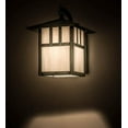 thumbnail image 5 of Meyda Tiffany 176510 Seneca Double Bar Mission 17" Tall Wall Sconce - Rust, 5 of 5