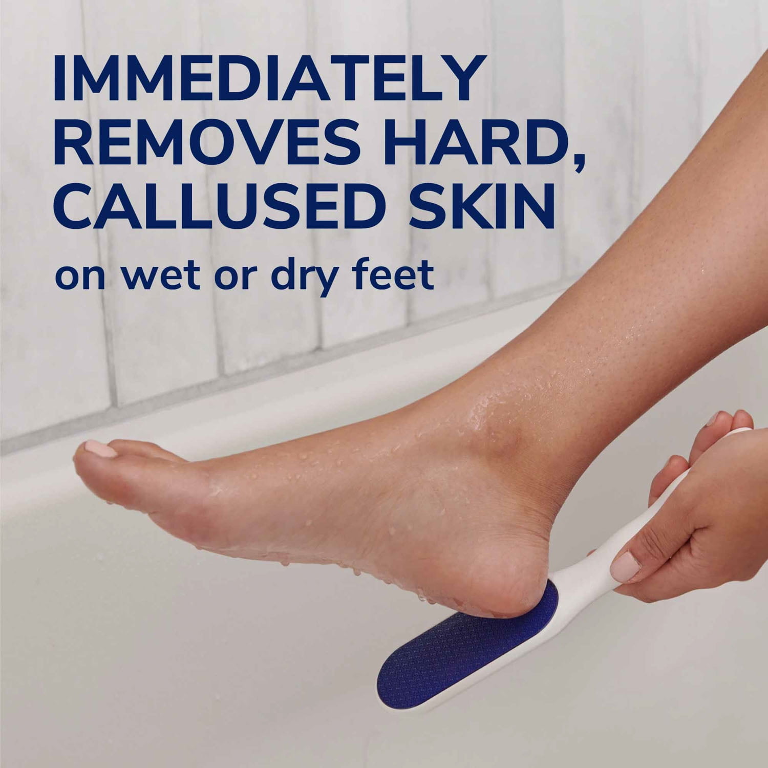(3 pack) Dr. Scholl's Hard Skin Remover Nano Glass Foot File Foot Callus Remover for Soft Smooth Feet