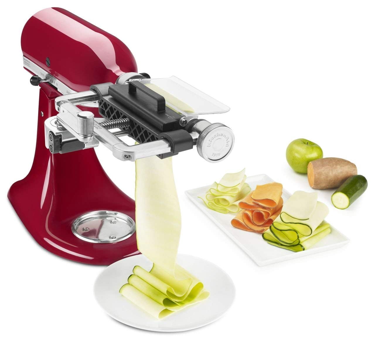 KitchenAid KSMSCA Vegetable Sheet Cutter, 1, Metallic (Renewed)