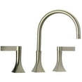 thumbnail image 1 of Two Handle Kitchen Widespread Faucet, Polished Nickel, 1 of 1