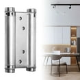 Double Opening Spring Hinge Stainless Steel TwoWay Free Door Hinge