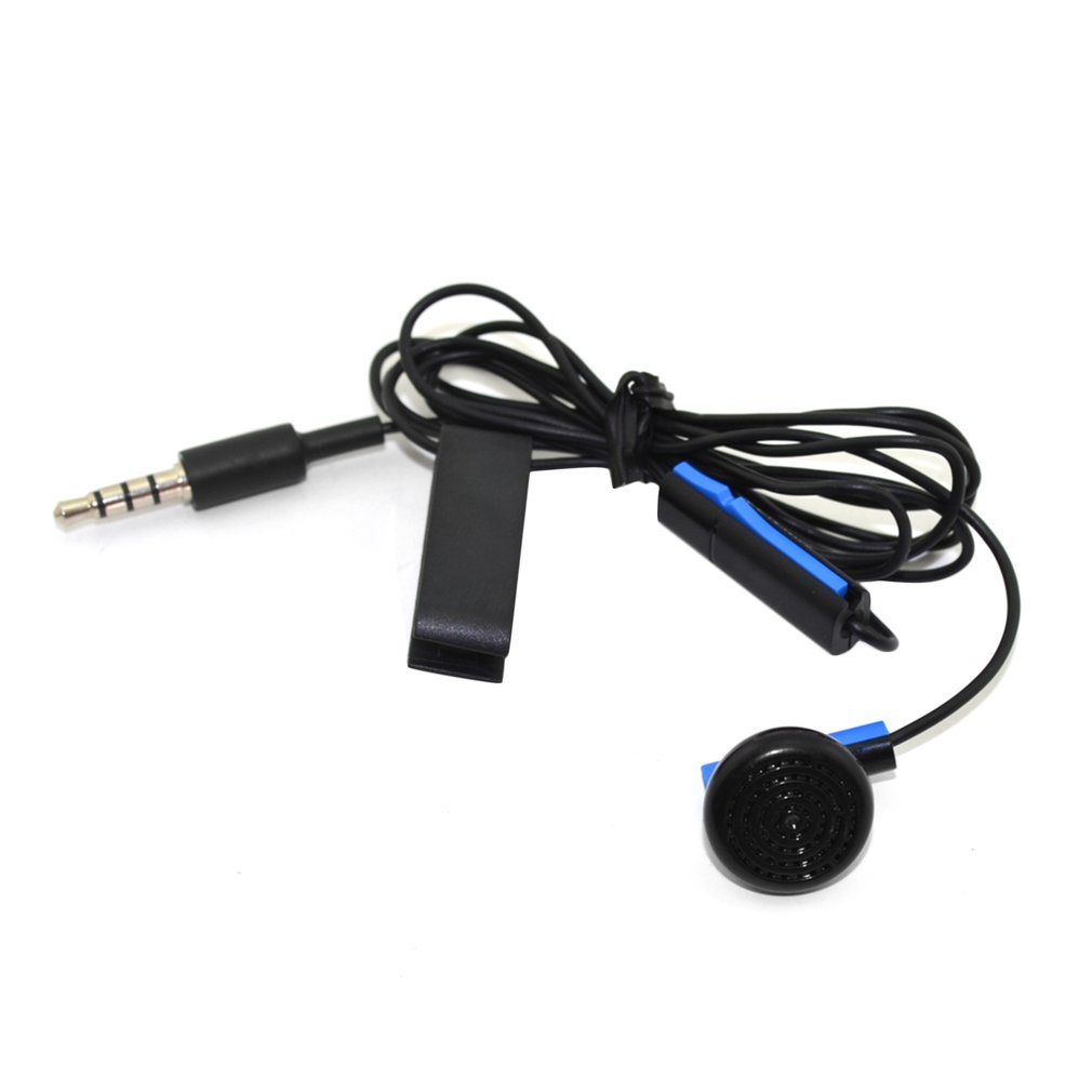 2021 Arrival Gaming Earphone Controller Earphone Replacement For Sony For PS4 For PlayStation 4 With Mic With Earpiece Clip Black & blue - Walmart.com