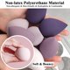 thumbnail image 2 of Esponjas de maquillaje, juego de licuadora de belleza, huevos de maquillaje multicolor con caja de regalo de líquido, crema y polvo MFZFUKR CZMR-HQ117-3, 2 of 5