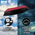 thumbnail image 3 of Mini Sombrilla Paraguas De Bolsillo Plegable Ultraligera rojo, 3 of 7