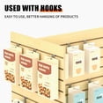thumbnail image 3 of 49.5”W x 24”D x 54”H - Maple Retail Slatwall Fixture,Premium Versatile H-Unit Gondola Slatwall Display Merchandiser, 3 of 7
