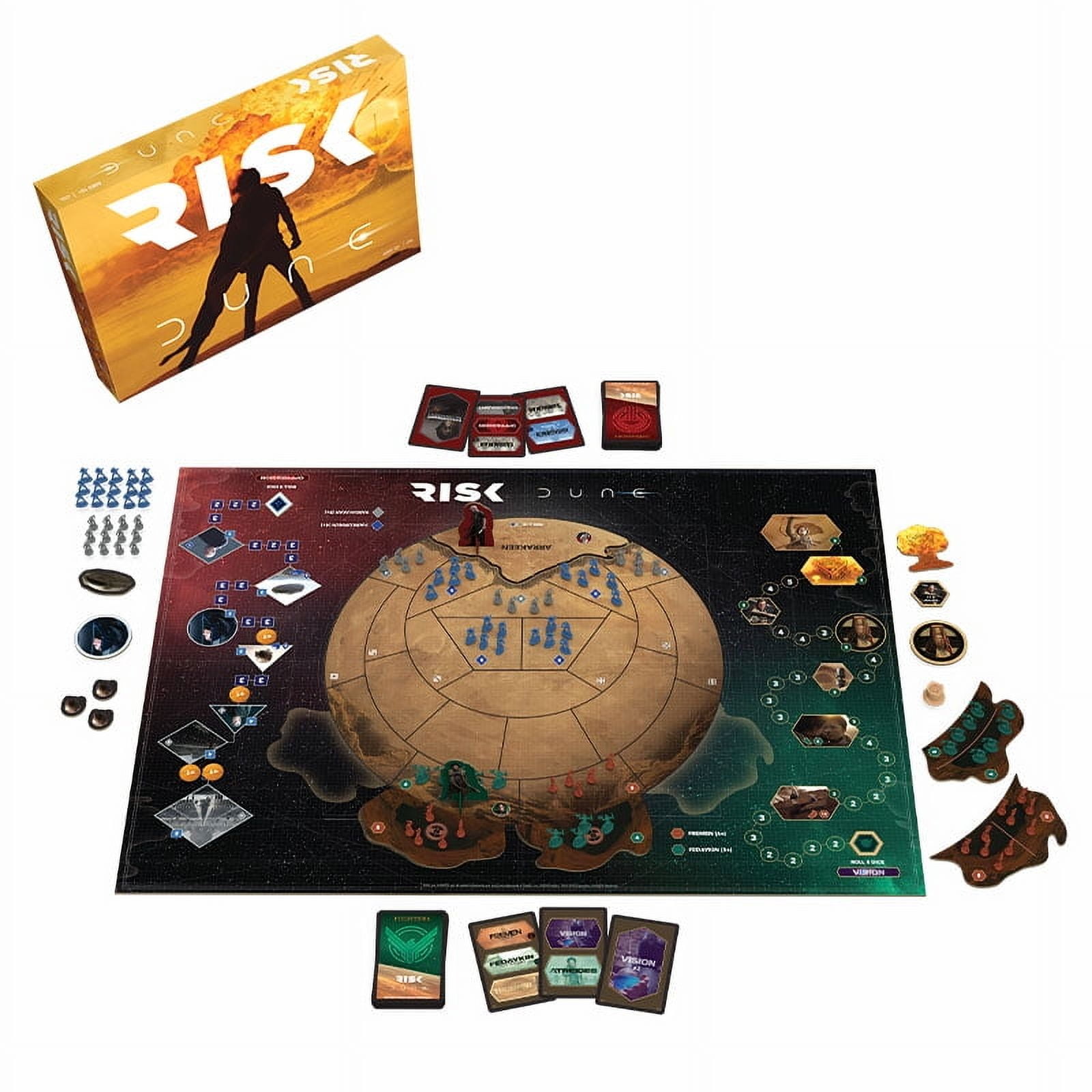 Risk: Dune Strategy Board Game, for Dune Fans, War Game Based on The Dune Movie Franchise