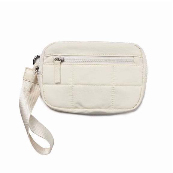 GASTROPOD Wristlet Wallet Fits Phone,Women'S Wristlet Wallet Nylon Quilted Strap with 3 Zipper Compartments Travel Card Holders,Nylon Quilted Wallets,For Women