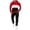 Red, variant on Track Suits Mens 2 Pieces Set Hoodie Pullover Sweatshirts for Men With Pockets And Joggers Sweatpants