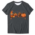thumbnail image 1 of Camisetas de Manga Corta para las Mujeres, Lindo Pollo Granja Impresión Camiseta, Casual Mamá Tee Blusa Ligera, 1 of 3