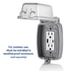 thumbnail image 3 of Cargador de pared USB Leviton W5633-W tipo A y tipo C 15A, 3 of 9