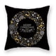 thumbnail image 5 of Juego de 4 fundas de almohada decorativas de 18.0 x 18.0 in, color rojo y negro, 5 of 5