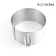 thumbnail image 1 of Bewildely Anillo de mousse telescópico de acero inoxidable ajustable 6-10 pulgadas molde para pasteles hornear cocina postre molde Cocina y Comedor Bewildely HA015382-00, 1 of 6