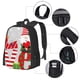 thumbnail image 2 of Easygdp Christmas Gnome With Love Mochila de Gran Capacidad Minimalista Ideal para Escuela, Viajes y Uso Diario, 2 of 6