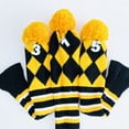 thumbnail image 4 of Funda de punto Toystoory para palos de golf 1 3 5 Amarillo Rosa Negro Azul, 4 of 6