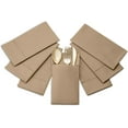 thumbnail image 5 of BloominGoods Colored Paper Disposable Dinner Napkins with Flatware Pocket, Wood 50-Pack, 5 of 8