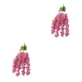 thumbnail image 2 of Kearding Flor artificial de larga duración ABS para interior o exterior Aspecto realista Flores artificiales elegantes rosa 1 paquete 2Conjunto, 2 of 6