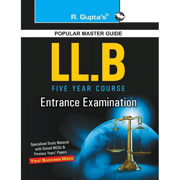 LLB Entrance Exam Guide: After 12th (5 Years Course), (Paperback)