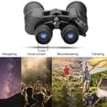 thumbnail image 4 of Binoculares impermeables de alta potencia 100x180 HD con poca luz, vista nocturna, zoom, telescopio para acampar al aire libre, senderismo Scienceny OD000208-00B, 4 of 7