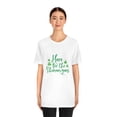 thumbnail image 4 of Here For the Shenanigans Green Irish Unisex Jersey Short Sleeve Tee, 4 of 10