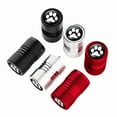 thumbnail image 5 of NIBOLOG Aluminum Alloy Tire Valve Stem Hat Cover - Corrosion Resistant Leak-Proof, Dog Paw Pattern Tire Valve Hats, 5 of 8
