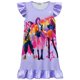 thumbnail image 1 of Moonsky Girls Kpop Demon Hunters Pajamas Dress One Piece Summer Dress Demon Hunters Suit Pop Singer for 2-12 Years Kids(130#Purple), 1 of 4