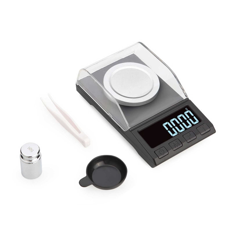 Electronic Jewelry Pocket Scales with LCD Display Digital Scales 0.001g/50g 