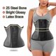 thumbnail image 1 of S 25 entrenador de cintura de látex y hueso de acero, cinturón adelgazante, faja moldeadora de cintura, faja moldeadora de cuerpo, corsé de Control de barriga, 1 of 5