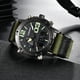 thumbnail image 4 of Reloj deportivo para hombre, relojes para hombre, reloj de nailon para hombre, reloj deportivo informal de cuarzo para hombre., 4 of 5