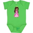 thumbnail image 3 of Inktastic African American Princess In Pink Dress Girls Baby Bodysuit, 3 of 5