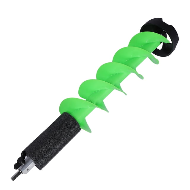 Ice Auger Drill Bit, Multifunctional Impact Proof Ice Auger Bit 8in Drilling Diameter for Outdoor Activities