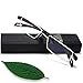 thumbnail image 3 of EYEURL Blue Light Blocking Reading Glasses - Half Rim Computer Readers for Women Men Classic Fashion Eyeglass for Reading Magnification 1.75, 3 of 4